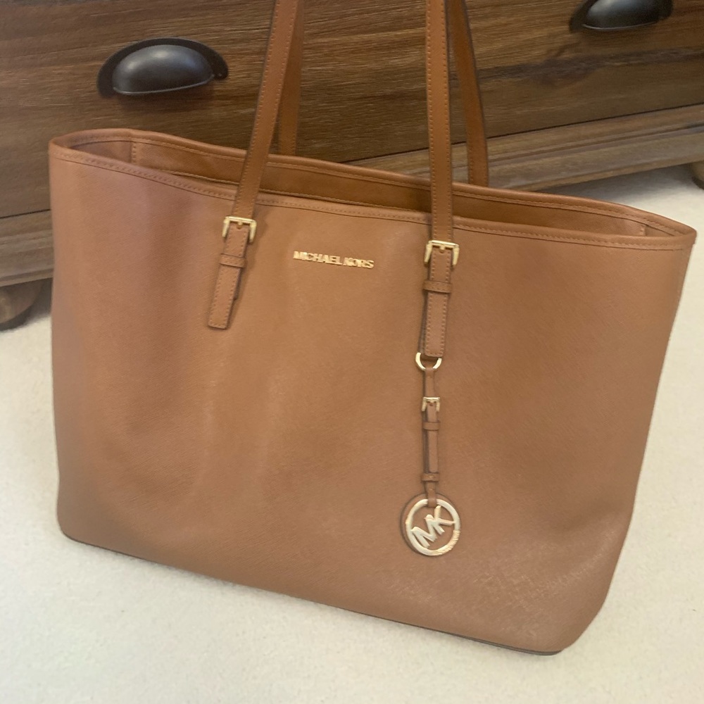 Michael Kors canvas tote